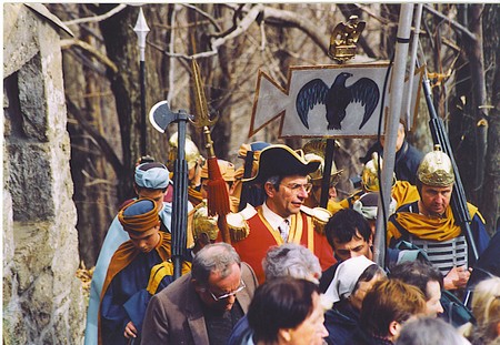 La procession du Vendredi Saint à Burzet